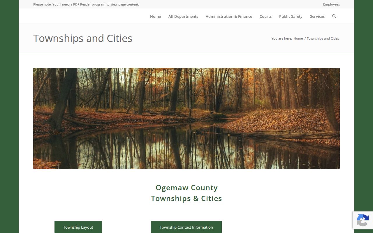 Ogemaw County West Branch court docket city listing